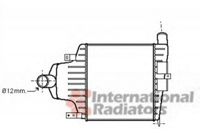 VAN WEZEL 37004415 -  Интеркулер